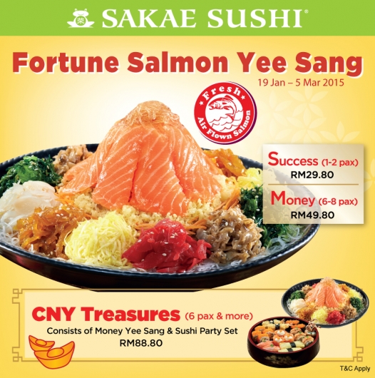 Fortune Salmon Yee Sang 111
