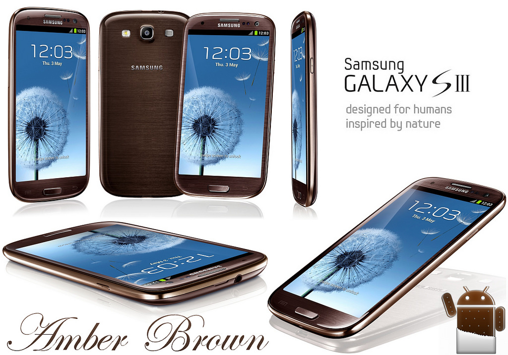Samsung Galaxy S3- Amber Brown Gallery